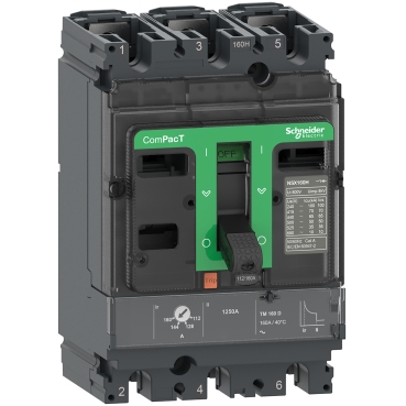 کلید اتوماتیک کامپکت اشنایدر ComPacT NSX100F 100A