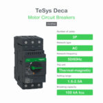 کلید حرارتی اشنایدر TeSys GV3 مدل GV3P40
